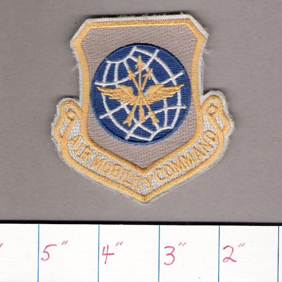 USAF Air Mobility Command Color Sew On  Patch - Picture 1 of 1